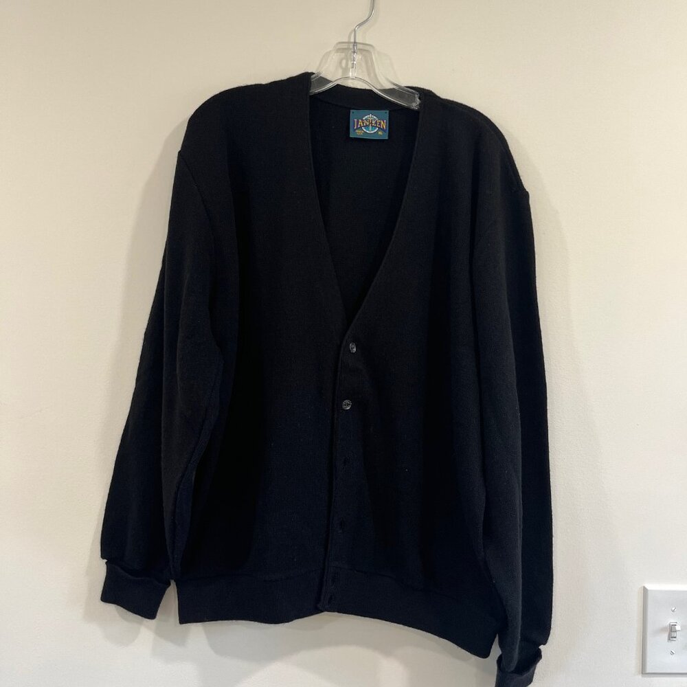Vintage Jantzen Shaggy  Cardigan Grampa Style Size XL 1980's